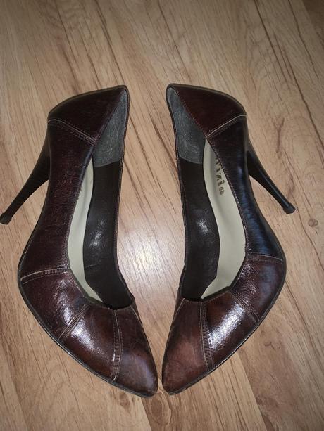 Kožené topánky fabrizio 37.5/38, f.a.x.,38