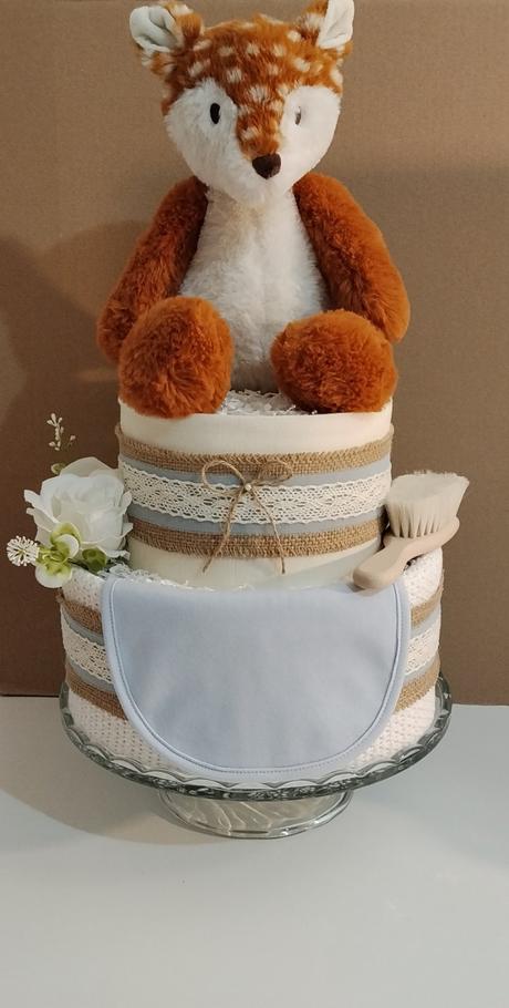 Plienková torta líščie objatie - pre chlapčeka,