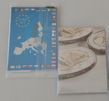 Album euromince set,