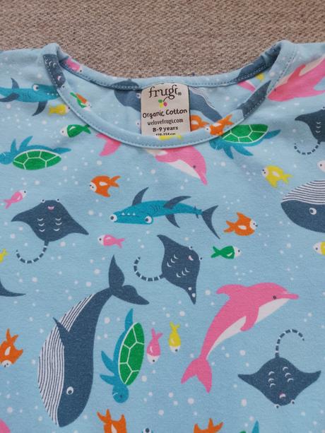 Dievčenské letné šaty zn. frugi, 134