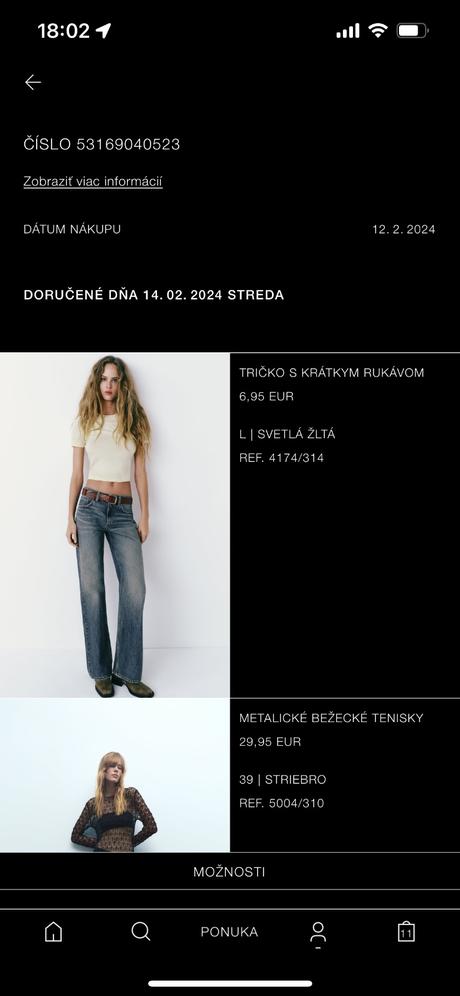 Crop tricko s visackou zara v.l, zara,l