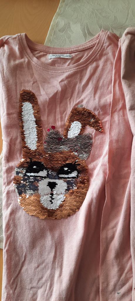 Trička s dlhym rukavom, 134