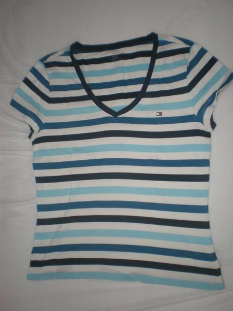 Pásikové tričko, tommy hilfiger,m