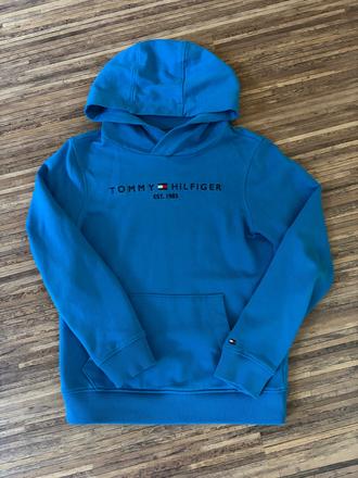 Tommy hilfiger original mikina minim. nosená, tommy hilfiger,140