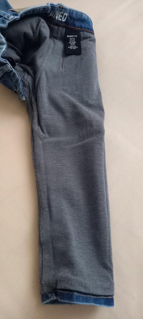 Zateplené rifle, h&m,98