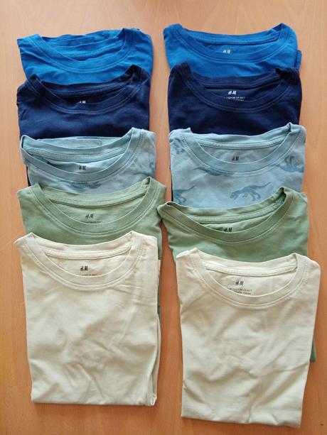 Tričká 122/128, h&m,122