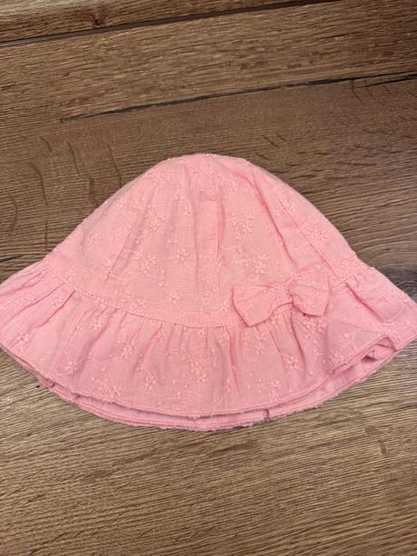 Sada 2ks letná čiapka pre dievčatko, nutmeg,62