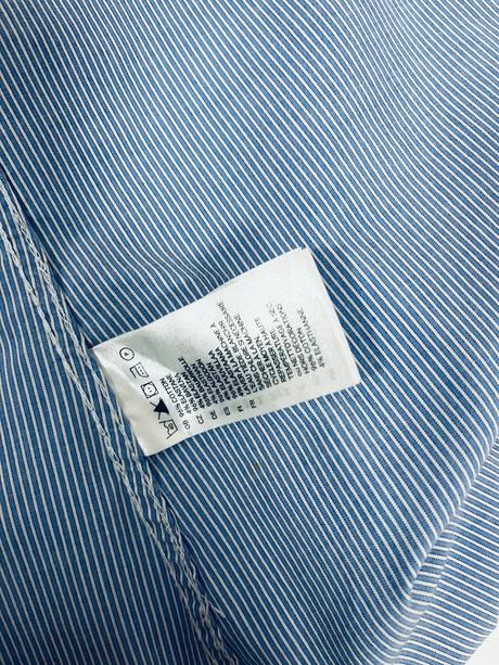 Štýlová pruhovaná košeľa h&m, h&m,40