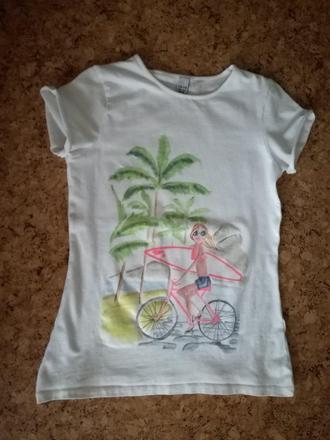 Dievčenské tričko veľ.164, zara,164