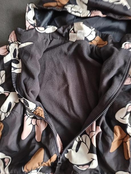 Prechodná bunda minnie disney, h&m,104