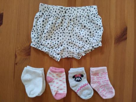 Kraťasy + ponožky 8x, 50–62