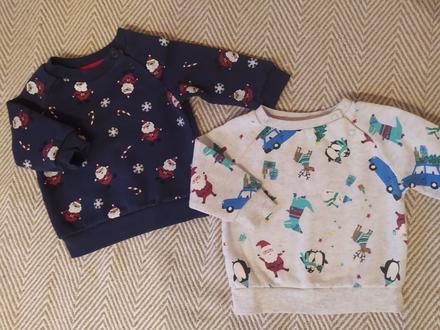 Vianočné mikinky, primark,62