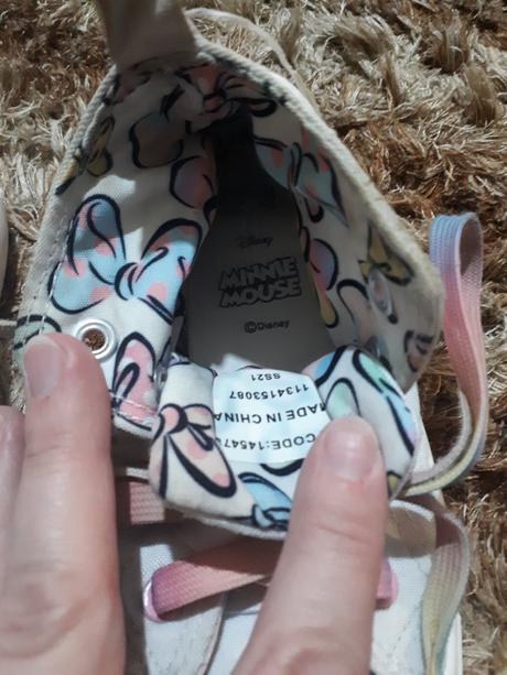 Tenisky minie mouse, primark,29