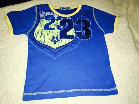 Pekné modre tričko od 98 po 110, 104