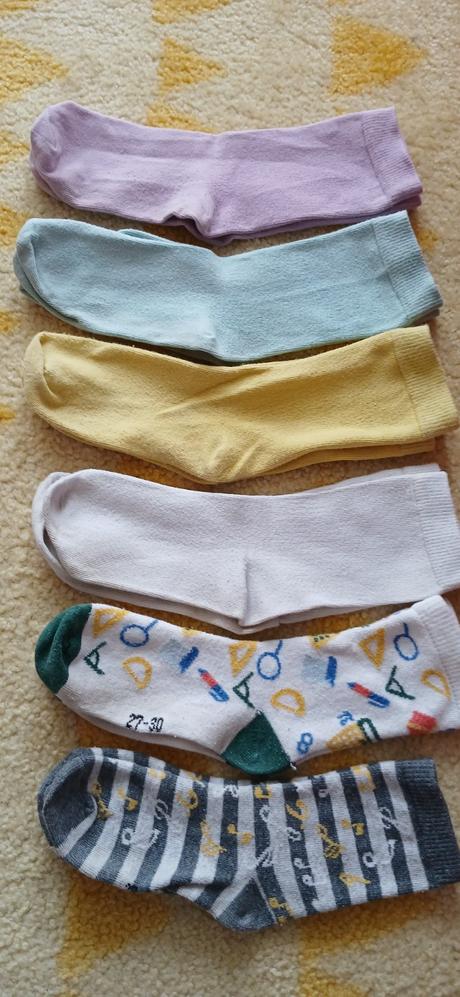 Detské ponožky č. 27-30, 27