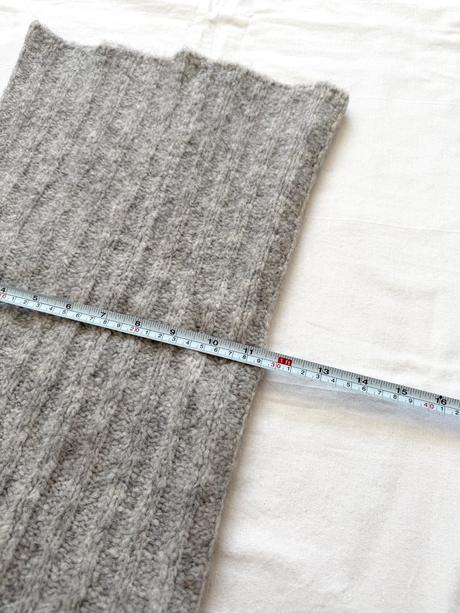 Sivá vlnená šatka twin set, twinset