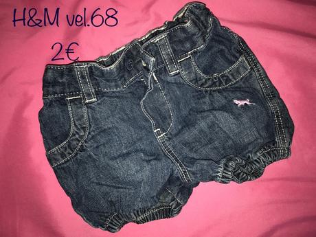 Riflove kratasy h&m, h&m,68