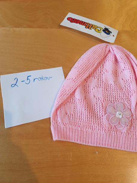 Hačkované čiapky mix, 62 - 116