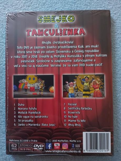 Smejko a tanculienka naživo,