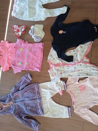 Balík oblečenia veľ.62/68, 68–80