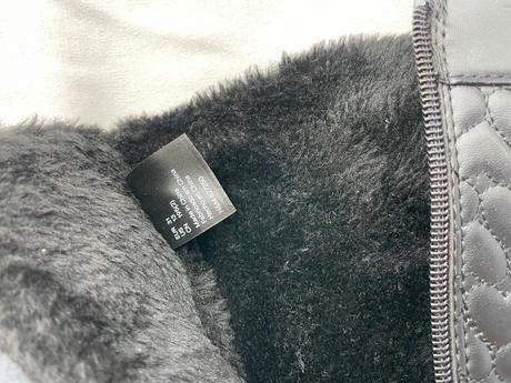 Čižmičky s kožušikou a srdiečkami, h&m,31