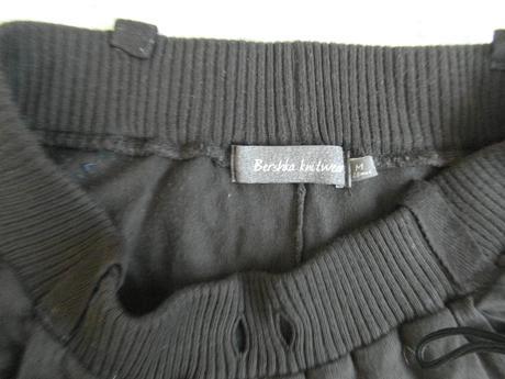 Pudlové tepláky bershka, s