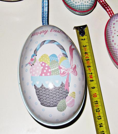 Green gate plechové veľkonočné vajíčko,