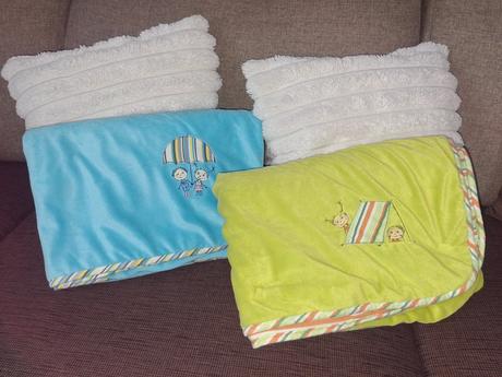 Krásna obojstranná deka 2ks, 70 90cm, 