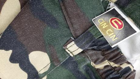 Vojak nohavice čistá bavlna, 116