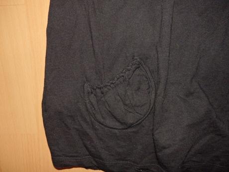 Cierne tielko - tricko, topshop,m