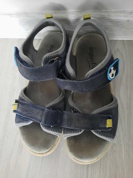 Kožené sandále superfit (vd 21 cm), superfit,33