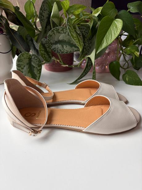 Shapen barefoot sandálky lily 3.0 beige, veľ.39r, 39