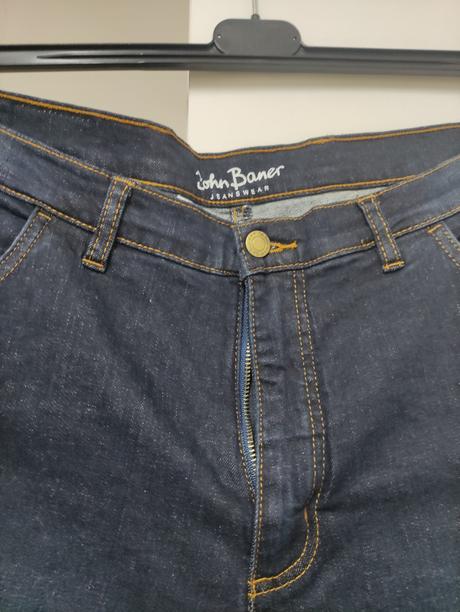 Čierne široké rifle..50, xxxl