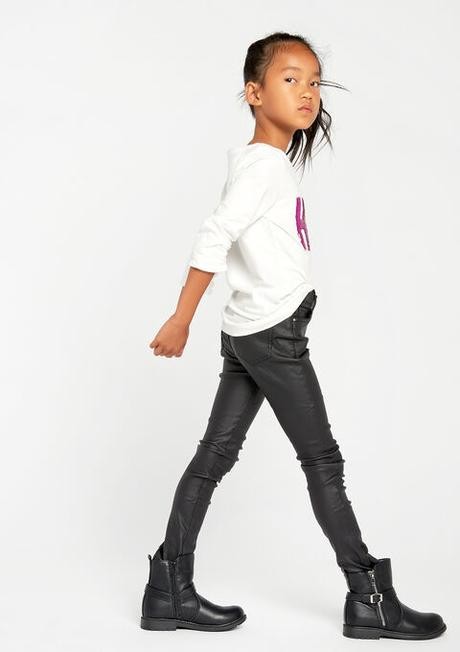 Dievčenské tričko s otočnými flitrami (122-128), 122 / 128