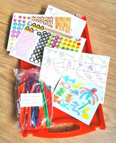 Kreatívna sada na balónové zvieratká, 