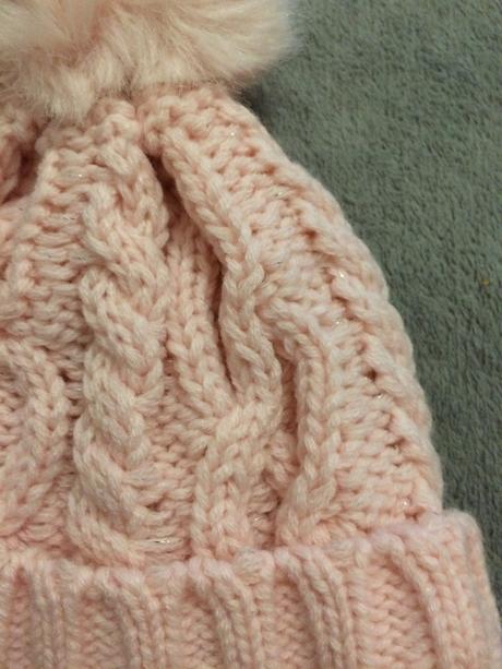 Štrikovaná čiapočka na zimu, f&f,74