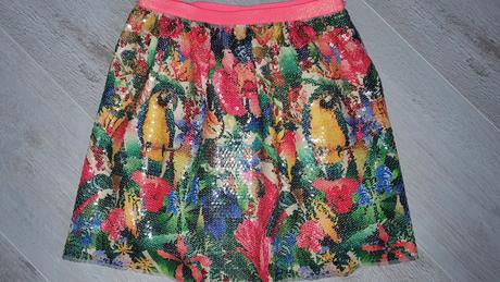 Flitrovana sukna, 134/140, h&m,134