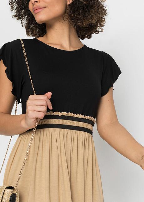 Džersejové šaty z viskózy, bonprix,l