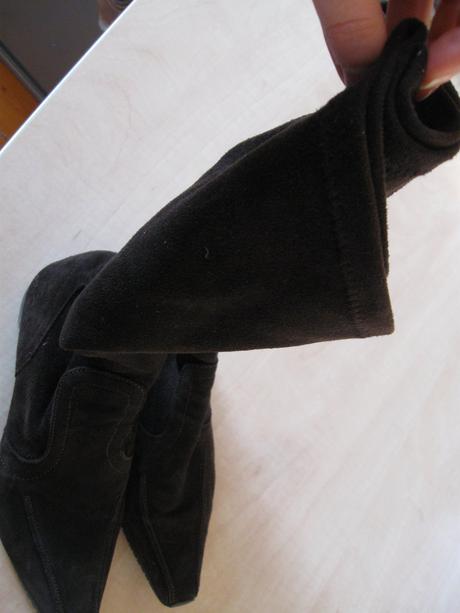 Tmavohnedé čižmičky vhodné na jeseň/jar, esprit,40