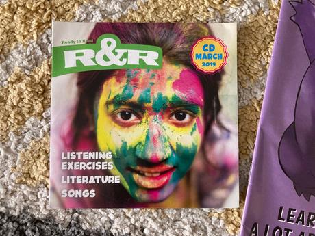 Anglický jazyk časopisy a cd,