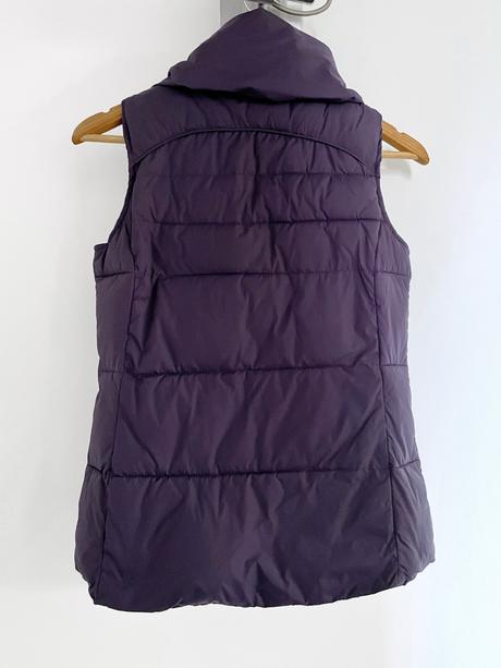 Volcano fialová vatovaná vesta veľkosti xs, xs