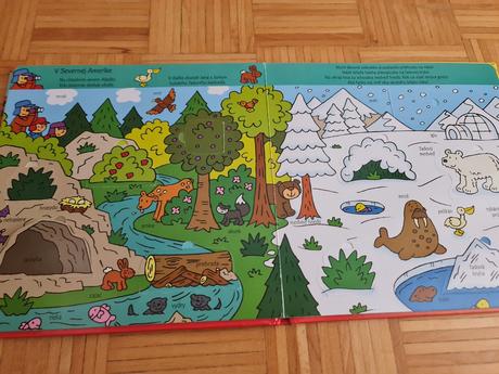 V divočine - kniha s okienkami, 