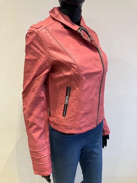 Dámsky koženkový kabát river island (38), river island,m