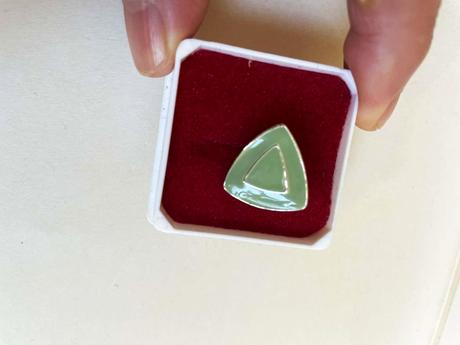 Trojuholníkové náušnice,