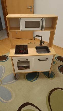 Detska kuchynka ikea s prislusenostvom, 