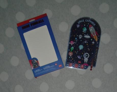 Mini hra pinball - space,