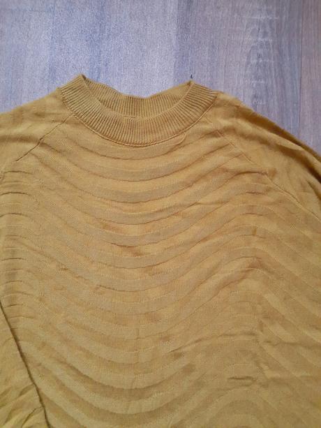 Svetrove maxi šaty, l