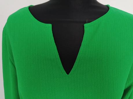 Zelená blúzka, sinsay,s