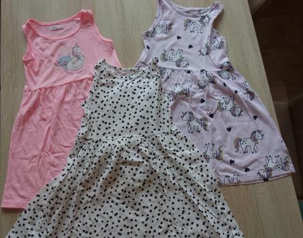 3 ks letných šiat, f&f,122