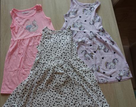 3 ks letných šiat, f&f,122